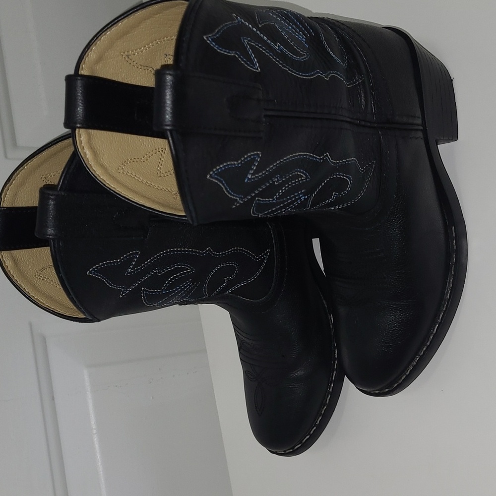 MASTERSON BOOTS WESTERN STYLE COWBOY BOOTS SIZE 12 GOOD COND.ONE SMALL SCUFF